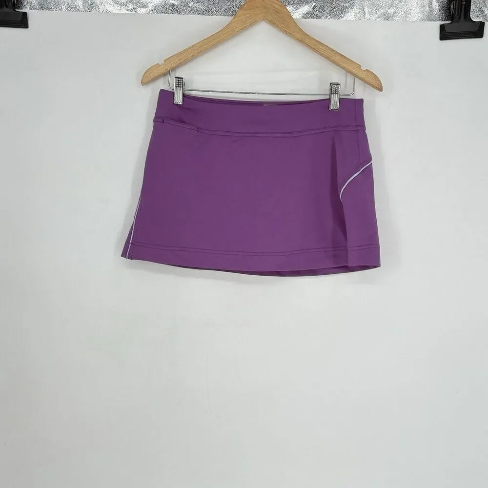 CHAMPION ATHLETIC WOMENS SKIRT SKORT WITH BUILT SHORTS SIZE‎ SMALL PURPLE